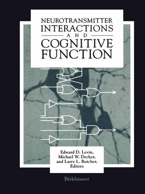 cover image of Neurotransmitter Interactions and Cognitive Function